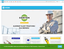 Tablet Screenshot of certen.com